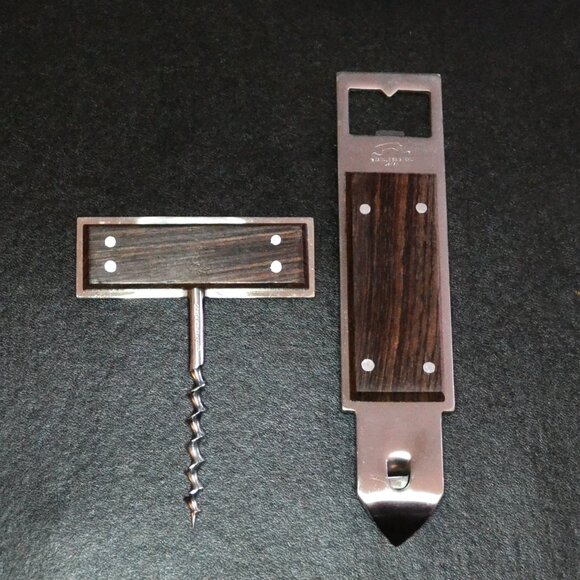 Kraftware Bar Tool Boxed Set Vintage MCM Wall Hangable Home Decor Man Cave Japan - Picture 3 of 5